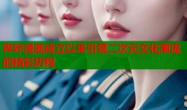 哔咔漫画成立以来引领二次元文化潮流的精彩历程