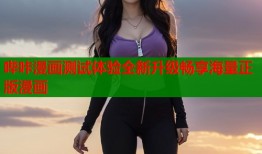 哔咔漫画测试体验全新升级畅享海量正版漫画