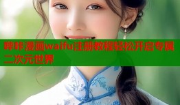 哔咔漫画waifu注册教程轻松开启专属二次元世界
