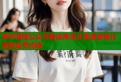 哔咔漫画公众号精选高清正版漫画每日更新免费阅读